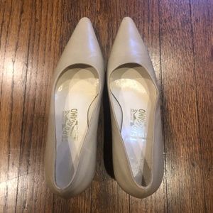 Ferragamo Leather Heels